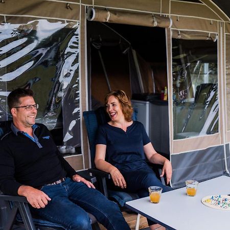 Nice Tent Lodge On A Campsite, Bordering The Forest, Luxembourg At 27 Km Medernach Exteriér fotografie