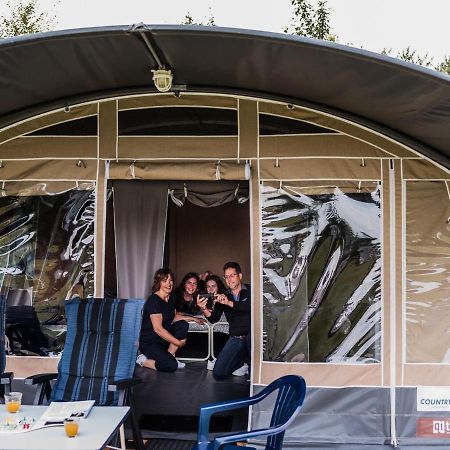 Nice Tent Lodge On A Campsite, Bordering The Forest, Luxembourg At 27 Km Medernach Exteriér fotografie